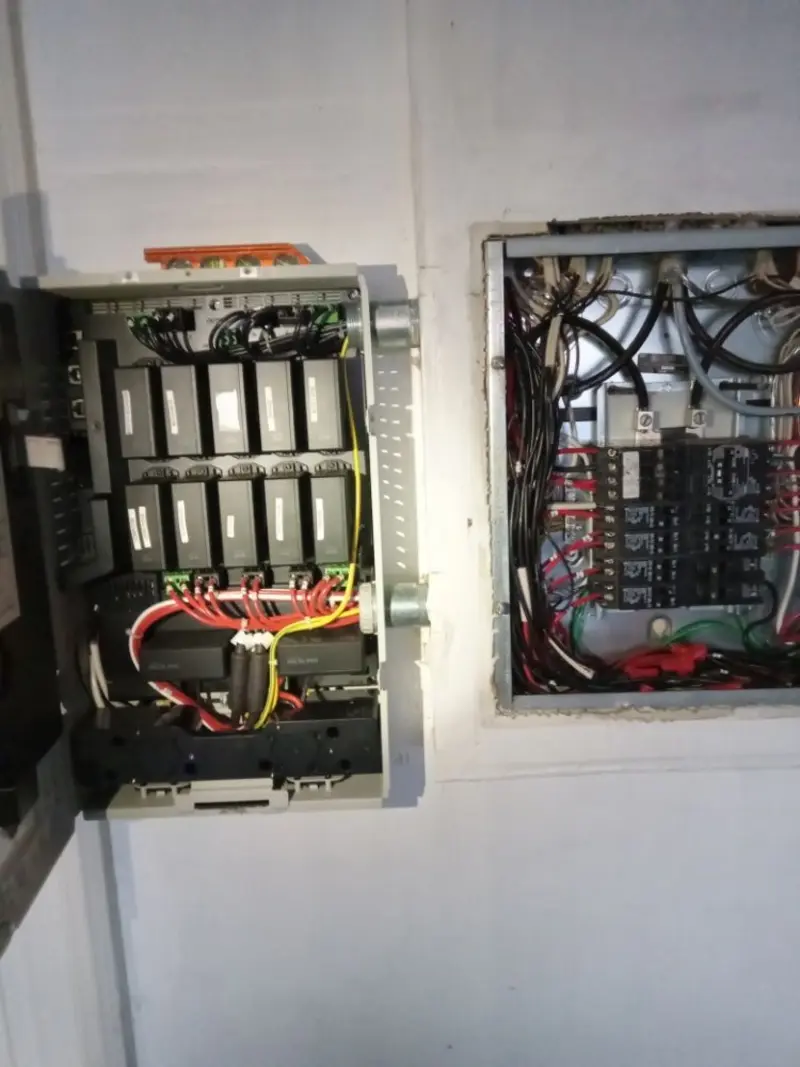 Electrical panel upgrade completed for Ring Doorbell Installation in Hyde Park